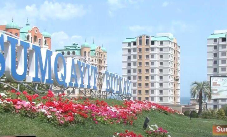 Вилла Mirvari City Сумгайыт Экстерьер фото